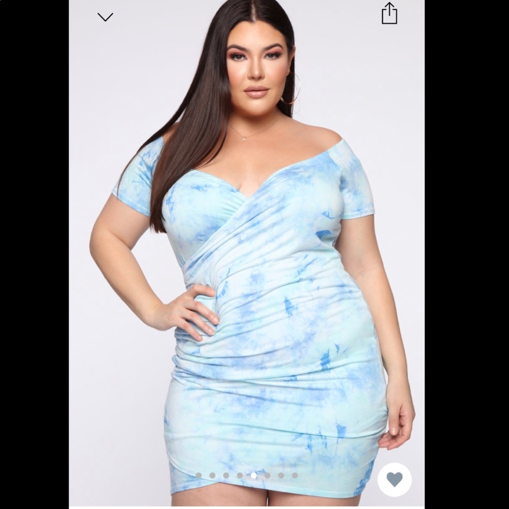 Fashion Nova- Between the Tides Dress- size 1x